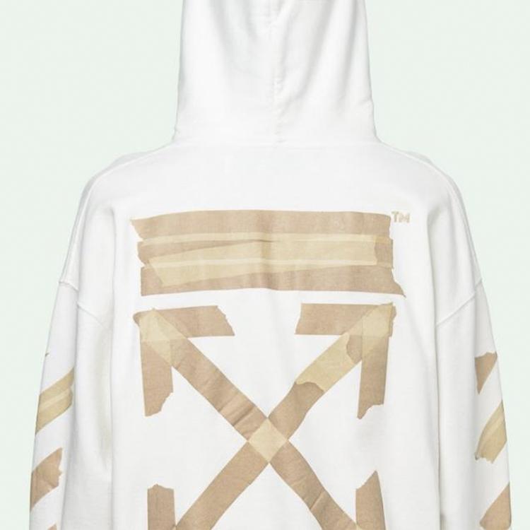 Off-White Tape Arrows Over Hoodie OMBB037R20E300020148