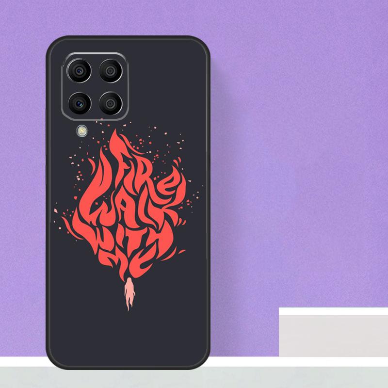 Fire Walk With Me Twin Peaks For Samsung Galaxy M15 M55 M13 M33 M53 M21 M31 M51 M30s M20 M14 M34 M54 M12 M32 M52 Case