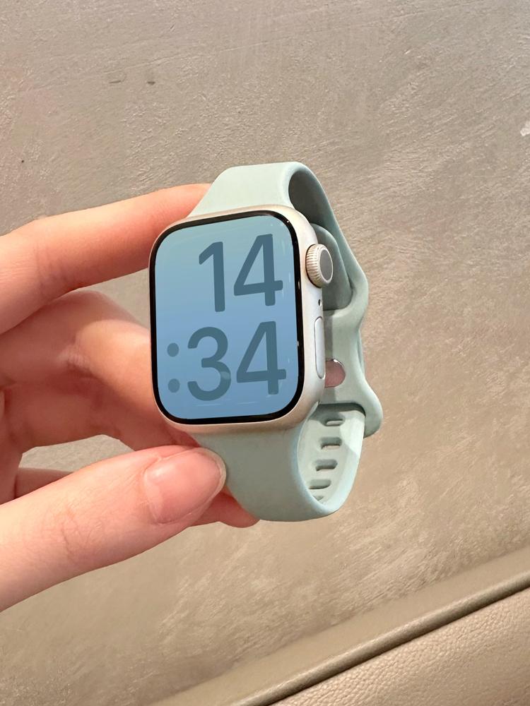 Slim Silicone Strap For Apple Watch Band 45mm 44mm 40mm 41 42-38mm sport bracelet iwatch series 8 7 se 3 4 5 6 9 10 ultra 2 49mm