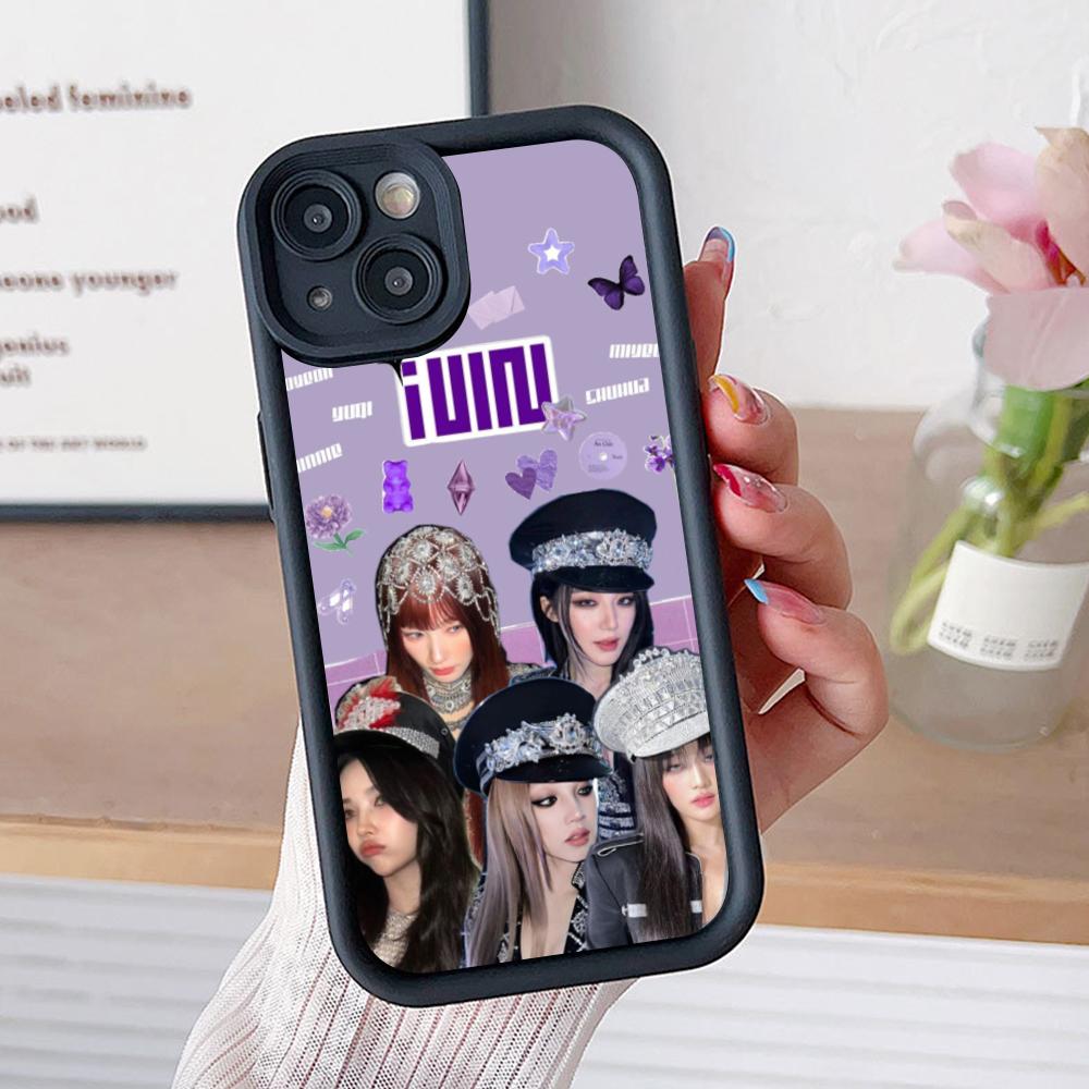 KPOP G-Gidle-S Thicken TPU Mobile Phone Case for iPhone 17 16 15 14 13 12 11 Air Pro Max Plus Colorful Cover