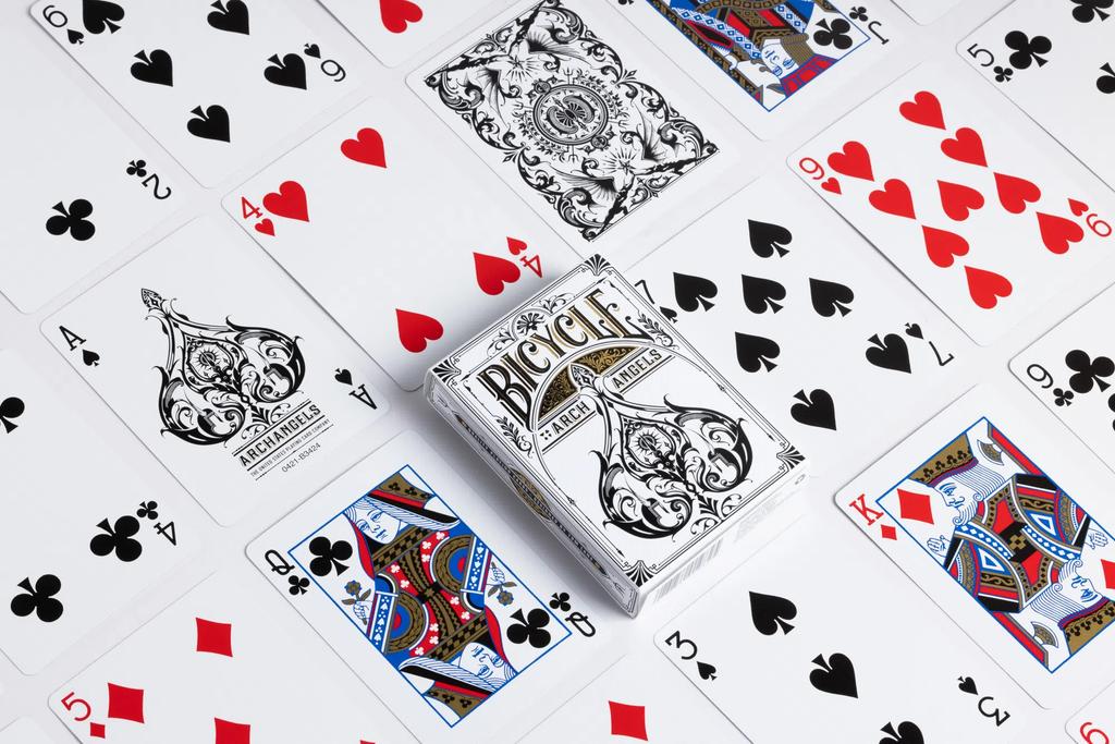BICYCLE ARCHANGELS Playing Cards 1 DECK in a Wooden Box