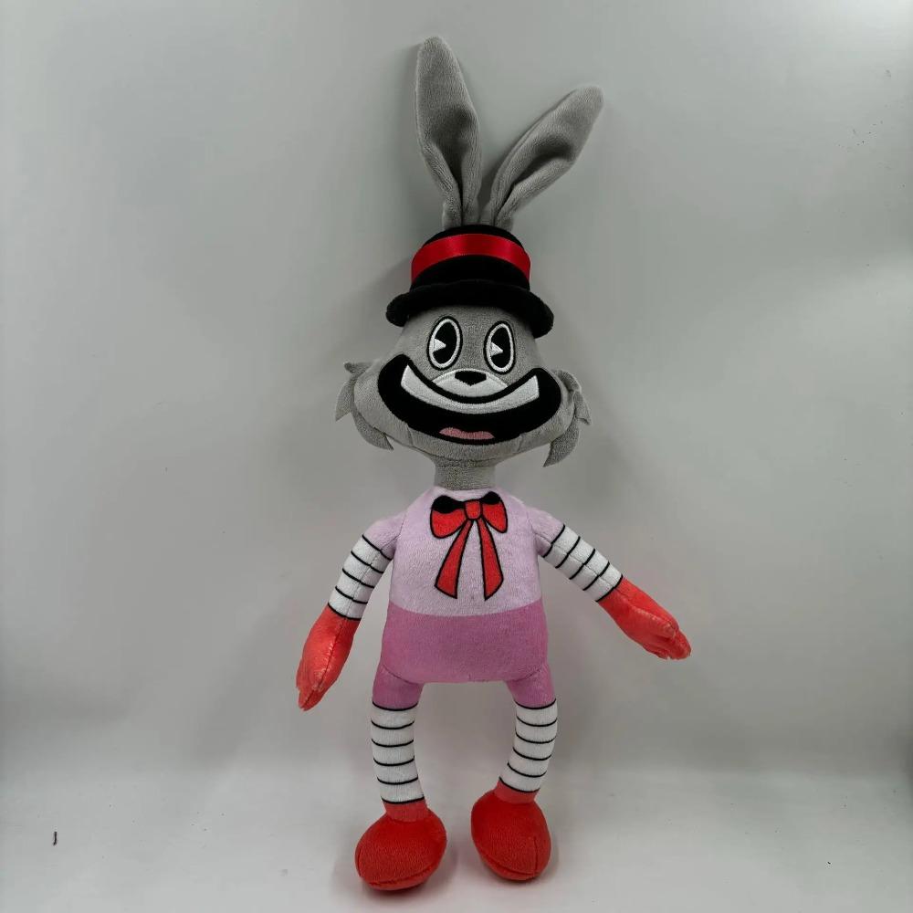 Anime Game Finding Frankie Plush Toys Horror Rabbits Plushies Doll Cosplay Cartoon Soft Stuffed Pillow Christmas Birthday Gift
