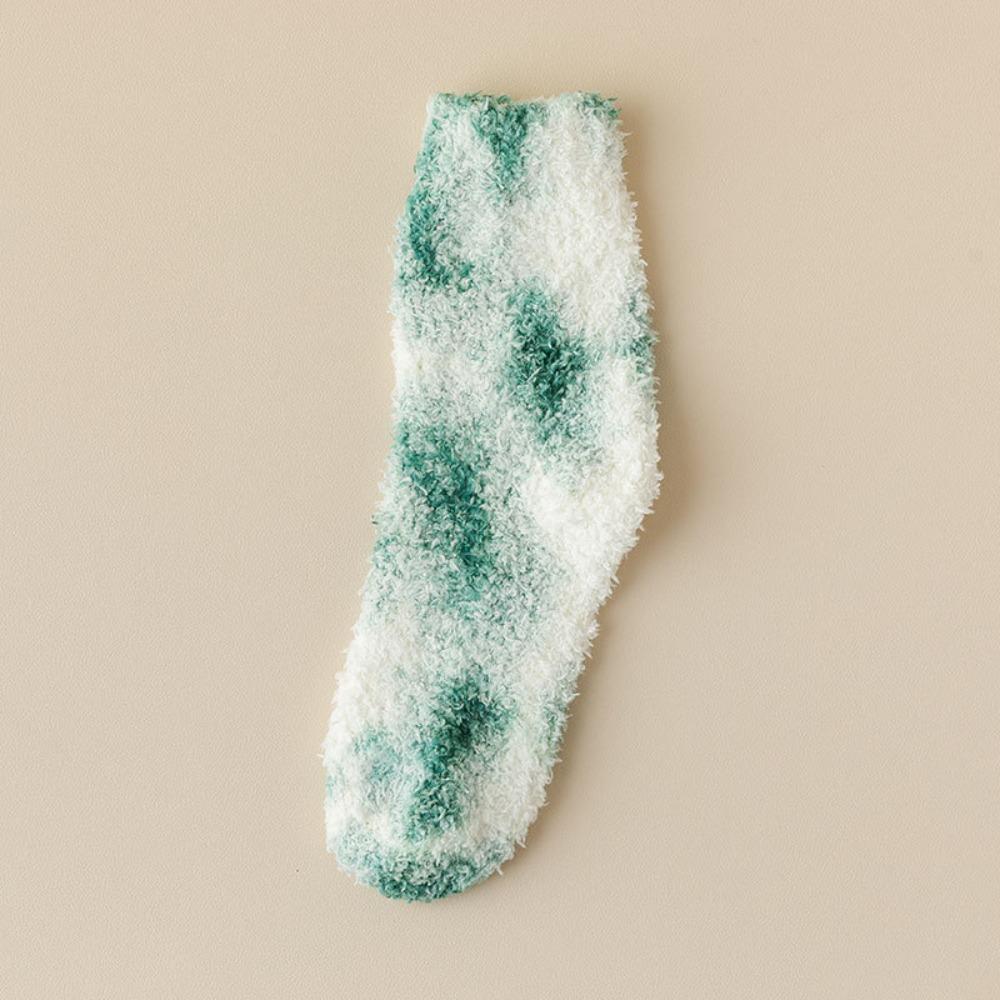 Șosete Femei Coral Plush Coral Fleece Sosete Îngroșate Pardoseală Sosete Moale Papuc