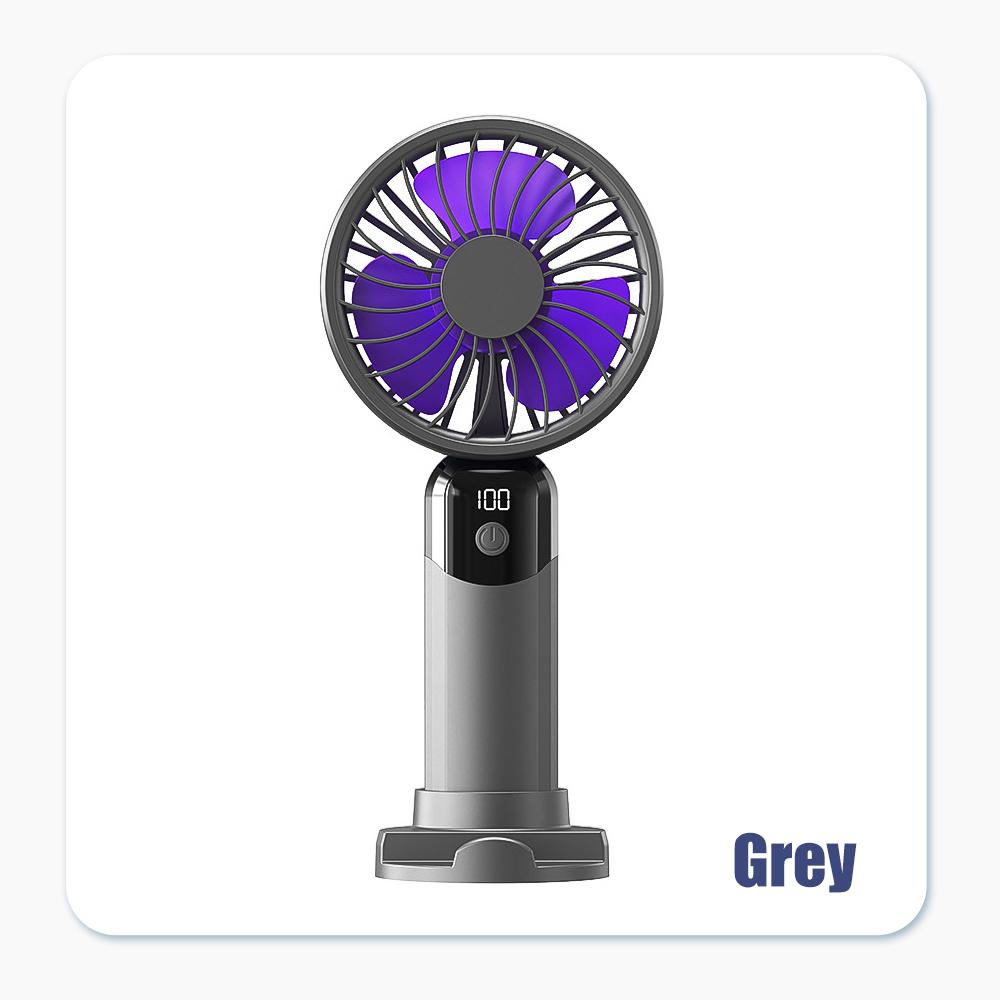 Mini Portable Handheld Fan Refrigeration Small Air conditioner 6 Speed wind Adjustable 2000mAh High-speed USB Outdoor CoolingFan