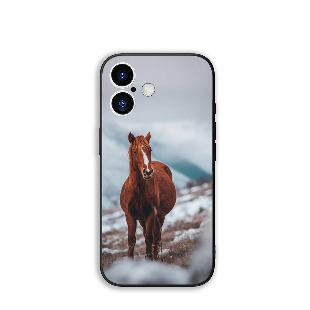 Phone Cover Running Wild Horse Cool Casing for Apple iPhone 17 16 11 Pro XS Max XR 6 7 8 Plus + 16E SE 2020 Air 5 8+ Case