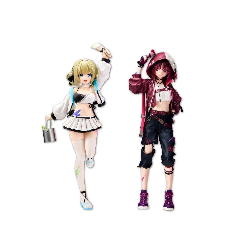 

Lisa Hide and Ren Kisaragi Scale Figure Set of 2 Play with 22cm VSPO! Figures - paint- vol.5 Size Approx.