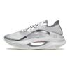 Li Ning Shadow 1.0 Fabric Cushioning Slip Resistant Abrasion Resistant Breathable Low top Running Shoes Men's Silver ARRS001-7