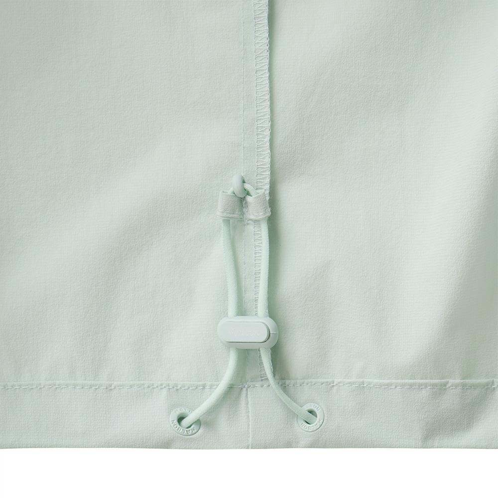 MALBON GOLF Micro Air Dot Out-Pocket Collar Piste Light Mint (Woman)