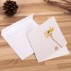 10PCS Chinese Style Festival Art Blessing Greeting Card Event, Antique Retro Greeting Card Creativ Blessing Grid Card Postcards