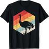 Retro Vintage Bird Ostrich T-Shirt
