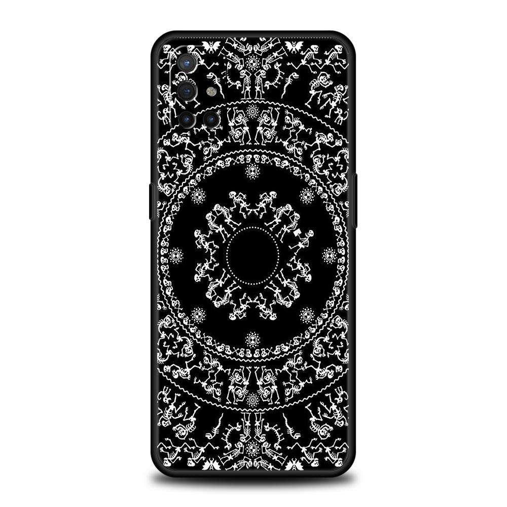 Phone Case For Oneplus 13R 13 12 10T 11 R10 Nord N100 N200 N10 9 9R CE 2 3 Z Pro Lite 5G Soft TPU Cover Skeleton Skull Funda Bag