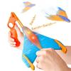 Kids Catapult Foam Plane Toy - Safe EVA Glider with Sound & Light, Outdoor Flying Disc for Parent-Child Sports Games