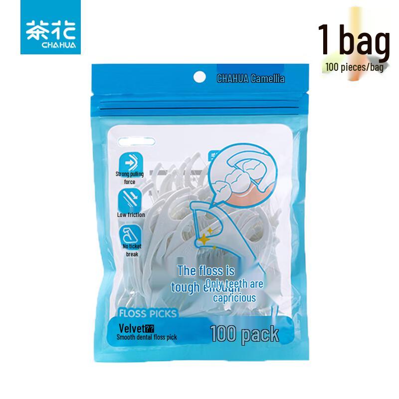 Chahua 100-Count Dental Floss Picks