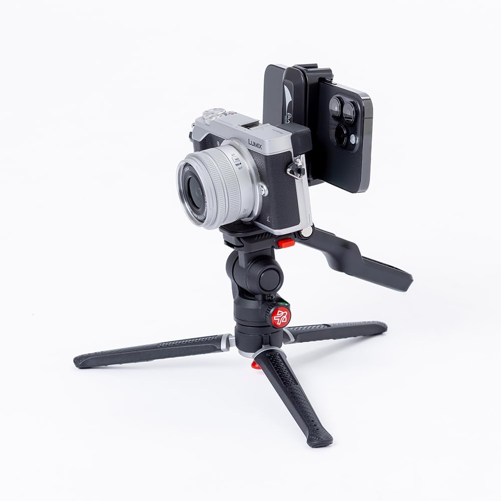 Trépied de Table Goocong pour Vidéos avec Support Bas et Support pour Smartphone