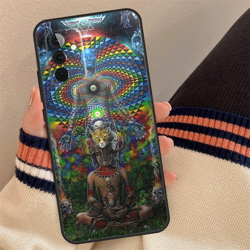 Spiritual Trippy Psychedelic Case For Samsung Galaxy A54 A34 A14 A56 A36 A16 A06 A13 A53 A12 A22 A32 A52 A35 A17 A15 A55