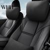 Special Car Headrest Design Seat Pillow Neck Support Cushion with Invisible Strap Breathable Wear Resistant Easy to Install for Tesla Model 3/Y Auto