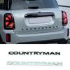 1 Pieza Letras 3D ABS Logo Insignia Emblema Trasero Maletero Coche Pegatina Calcomanía para Countryman
