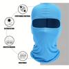 Balaclava Respirabilă Mască de Față pentru Motocicletă Bandană pentru Cască Moto Glugă Rezistentă la Vânt Rezistentă la Praf Scut Facial Mască de Față pentru Bărbați Bicicletă MTB