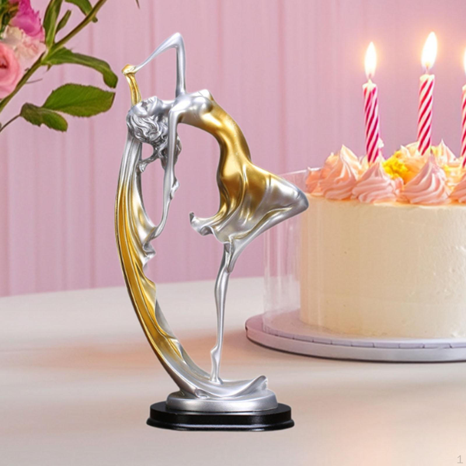 

Художественная статуэтка танцора для книжной полки и оформления гостиной