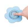 4Pcs Soft Flower Sink Strainer Anti-clogging Hair Catcher Floor Drain Covers  Bathtub