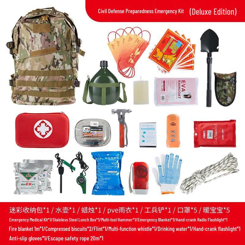 Flame Warrior Civil Defense Emergency Kit