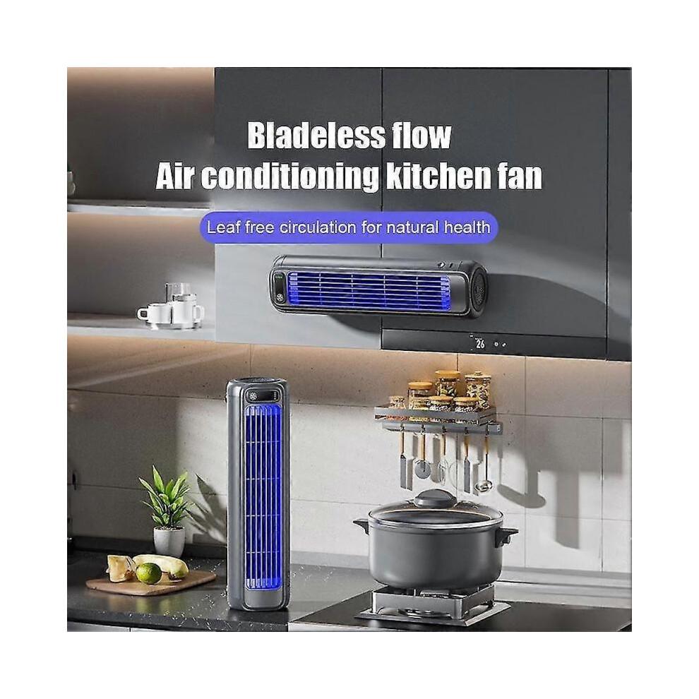 (White) Portable Cooling Ace: Quiet 3-Speed Portable Air Conditioner Fan for Home & Office