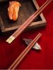 Red Sandalwood Chopstick Gift Set: Unlacquered, Unwaxed Solid Wood for One Person