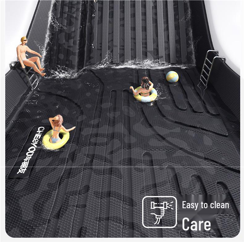 TPE Full Coverage Car Floor Mats for A4L, Magotan, Q5L, Passat, Camry, Accord, A6, Tiguan L, Xingyue