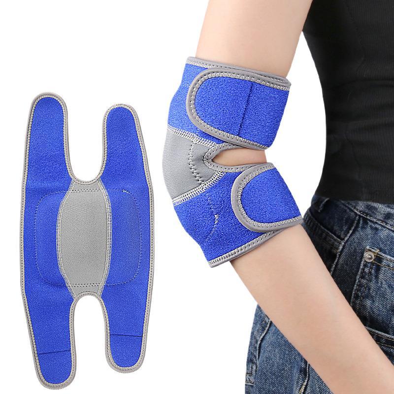 Breathable Sports Elbow Support Sleeve – Non-Slip Compression Wrap with Shock Absorption for Basketball/Tennis/Workouts