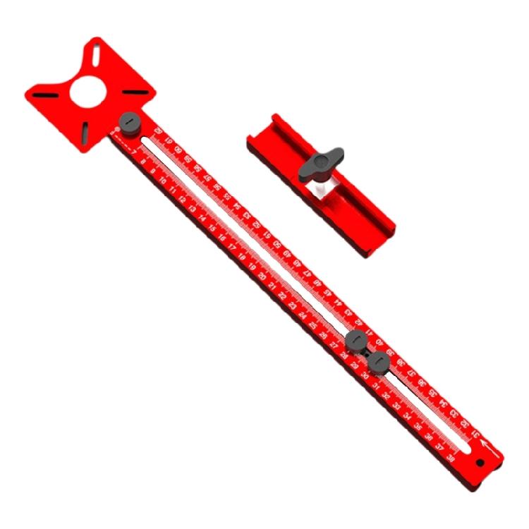 Router Milling Grooves Bracket Aluminum Router Circles Cutting Multifunctional Cabinet Hardware Router Guide Tool