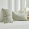 Pillowcase Envelope Style Plaid Couples Plain Ins 48x74cm 100% Pure Cotton Home Textile Household Bedroom Throw Pillow Case