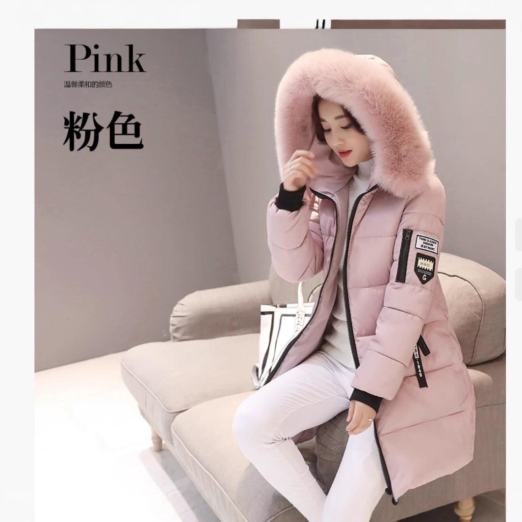 Padded clothes women's coat new winter slim down padded clothes women's medium and long thickened padded jacket women