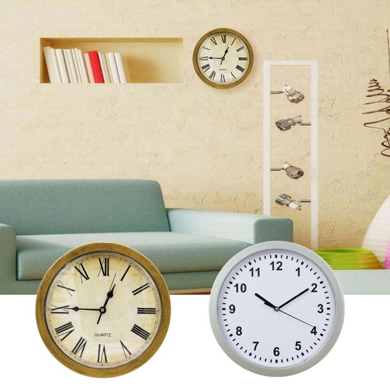 Wall Clock Storage Safe for Money Decorative Jewelry Holder with Hiddens Compartment Secure Cash Storage Container