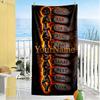 Galatasaray Customize Text Beach Towel Quickdry Soft Microfiber Perfect For Traveling Yoga Camping And Swimming