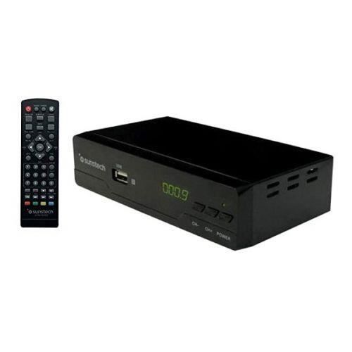 Récepteur TNT - Sunstech - DTB210HD2 - Noir - HDMI - SCART - PVR Timeshift