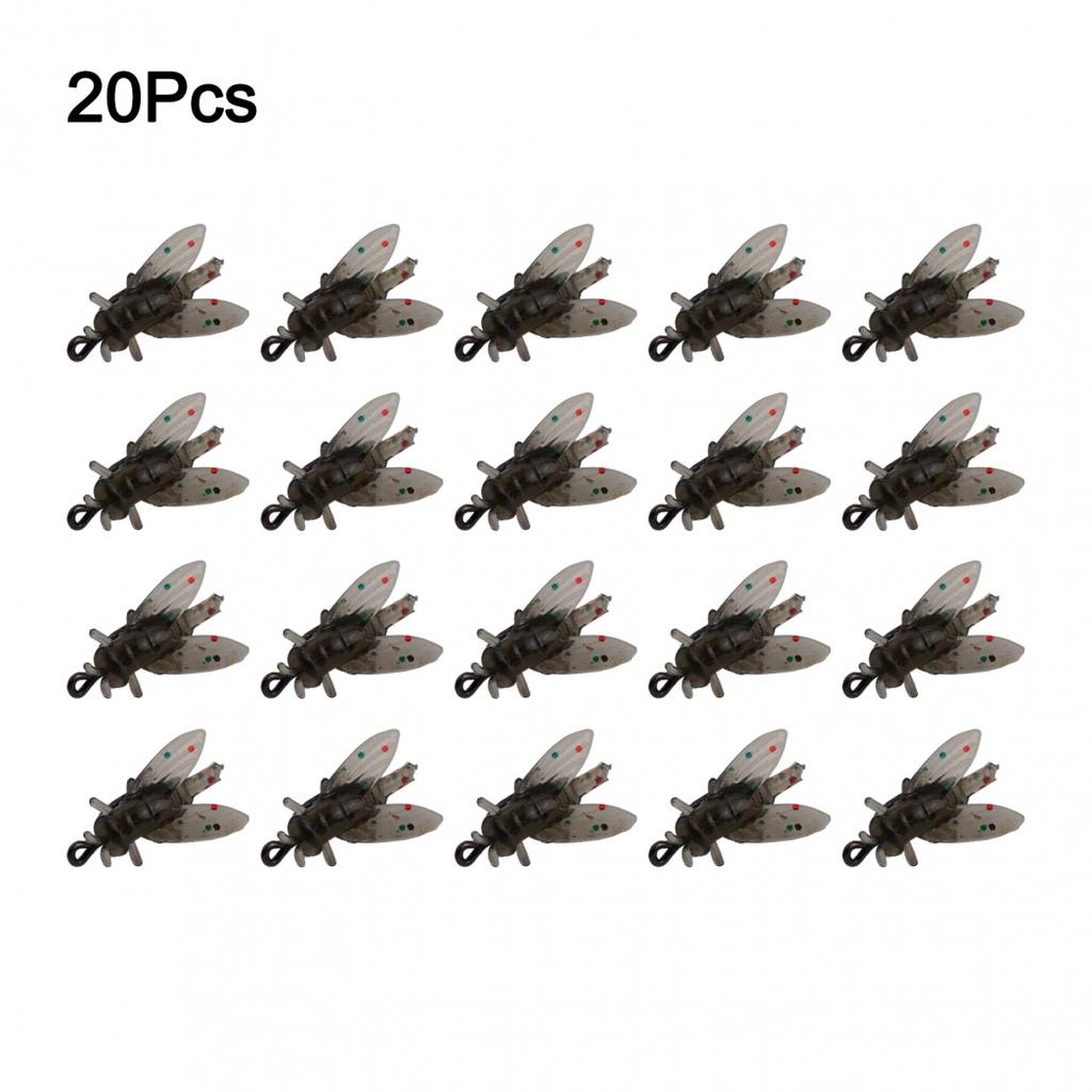 Reicher Garnelengeschmack Angelausrüstung Fliegenfischen Köder Weichköder