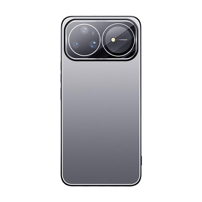 Suitable for Huawei Nova16Pro mobile phone case, ice aluminum metal 14 with lens film, anti-drop protective case, matte and ultra-thin.