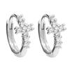 Cross Hoop Earrings For Women Jewelry Gifts
