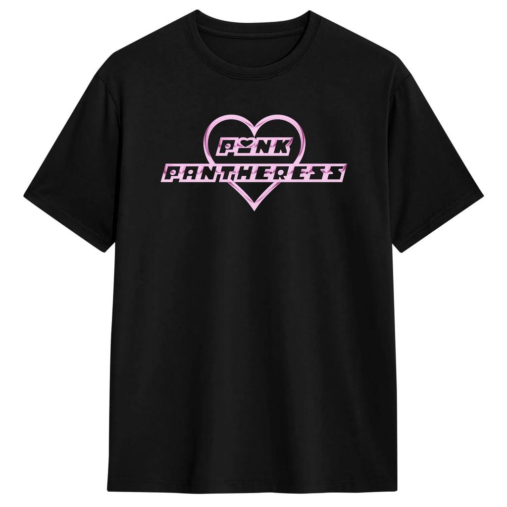 Funny Singer Pinkpantheres Tshirt For Men Crewneck Cotton T Shirt Short Sleeve Tees Original Clothing