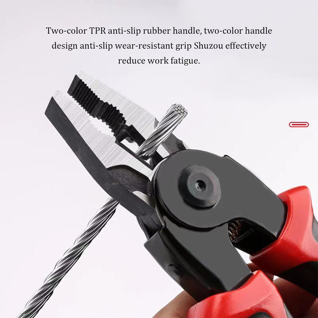 Multifunctional Ergonomic Handle Plier 5-in-1 Pliers Cable Stripper