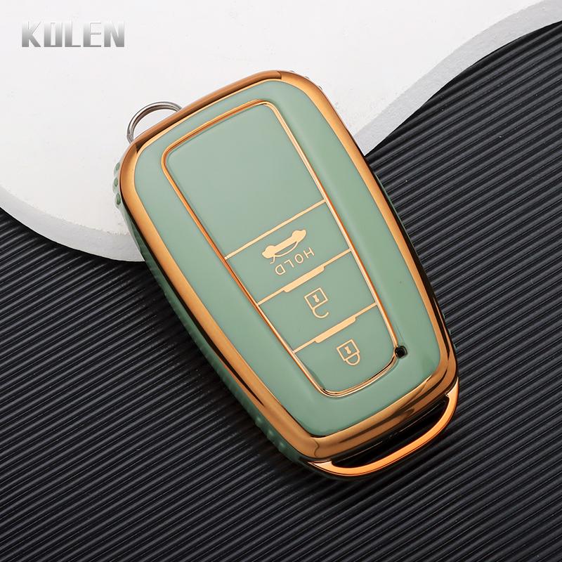 Fashion Tpu Auto Smart Key Fob Cover Case Housing Remote Fit For Toyota Corolla Prius Camry Chr C-Hr Rav4 Altis Land Cruiser Prado Keyless