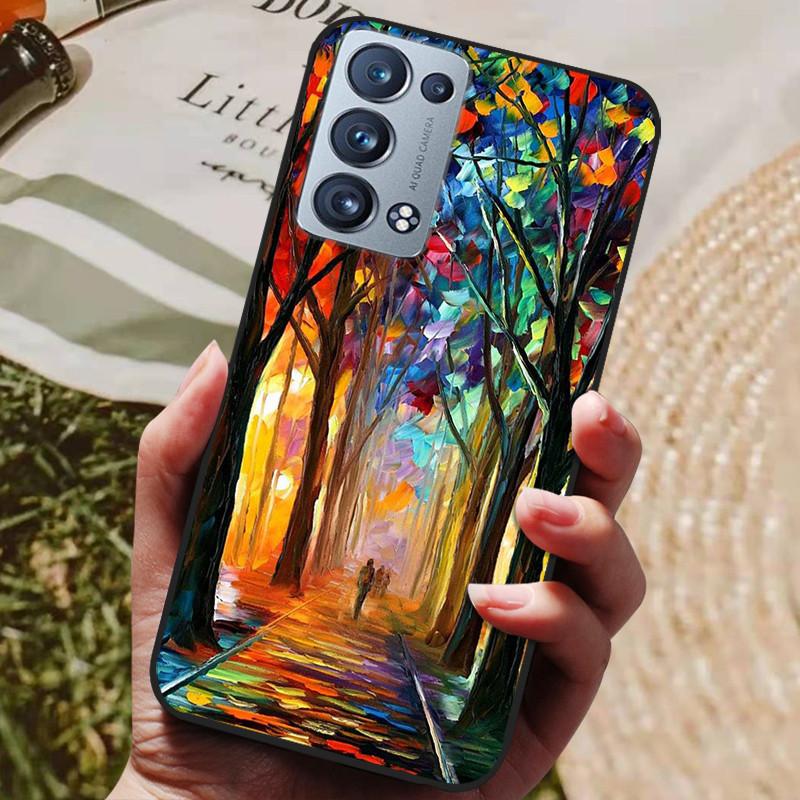 Für Oppo Reno 6 Pro 5G CPH2247 Hülle Silikon Rückseite Handyhülle Für Oppo Reno 6 Pro 5G CPH2249 Hüllen Reno6 Pro Weiche Stoßstange