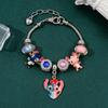 Stitch Cartoon Legierungsarmband mit galvanisierter Oberfläche für Reisesouvenir