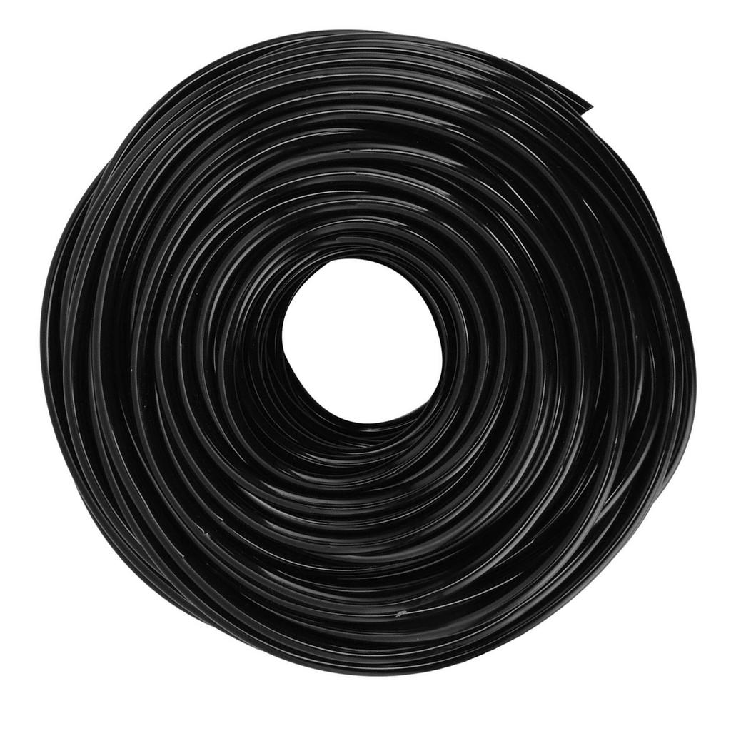 16t 4/7 Drip Irrigation Hose Garden Irrigation Hose Flexible Hose for Spotlights, Irrigation Parts and Drip Systems Black (50M/16t)