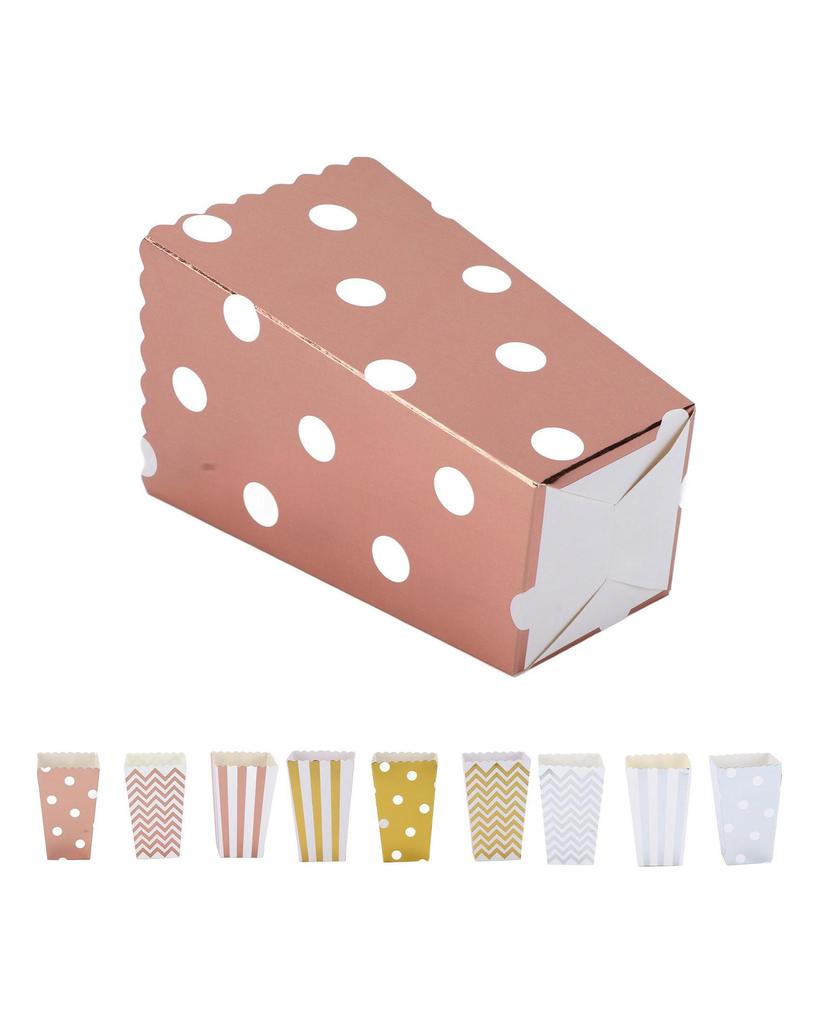 36KS Krabičky na popcorn Papírové Velkokapacitní Horní otevírání Lehké Přenosné Kelímky na popcorn