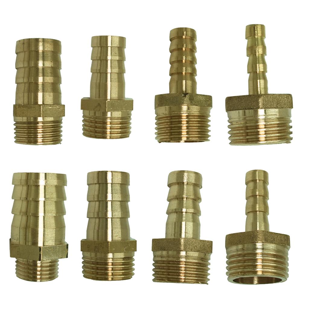 Messing Widerhaken Schlauch Passform Stecker Adapter 12mm Stacheldraht x g3/8 weiblich Rohr 3pcs Messing Widerhaken Schlauch Passform Stecker Adapter 12mm Stacheldraht x g3/8 weiblich Rohr 3pcs