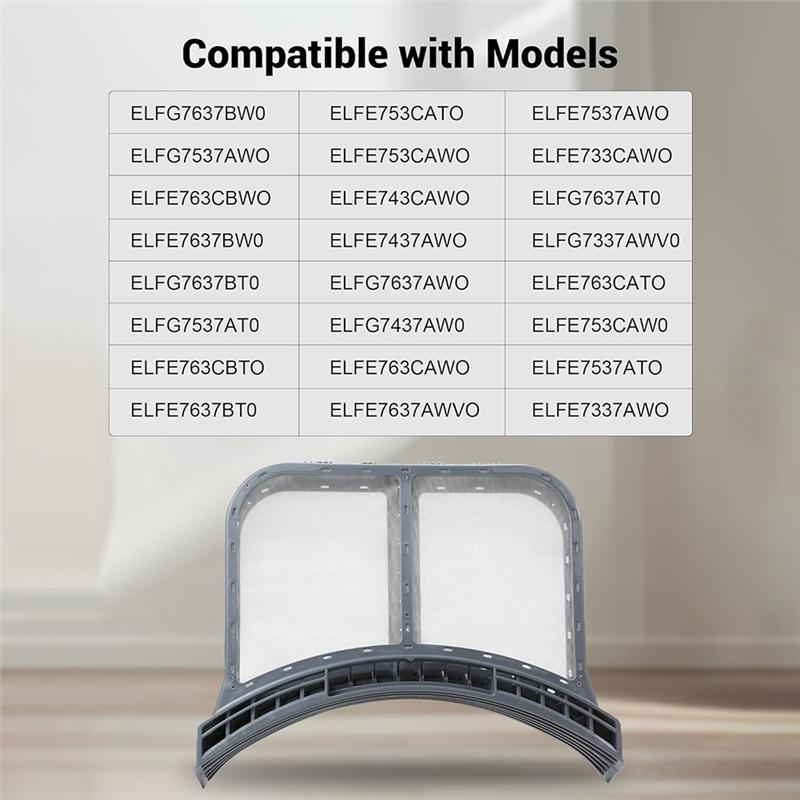 A96I-5304513574 Узел фильтра-уловителя ворса для сушилки, Фильтр-уловитель ворса для сушилок Frigidaire, Узел фильтра