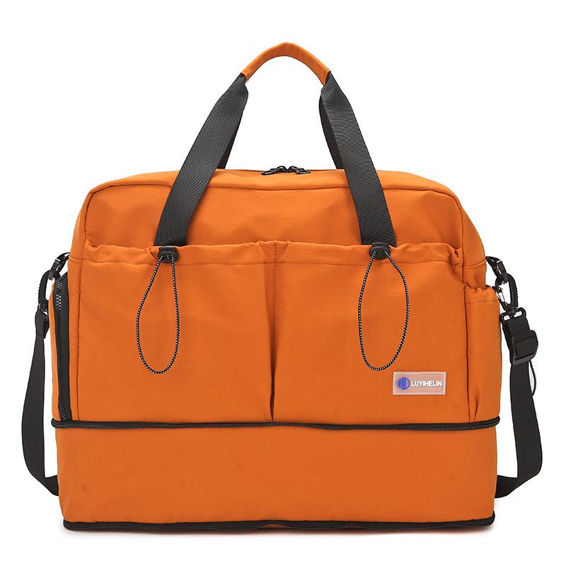 Travel Fashion Multi-Purpose Women's Yoga Fitness Shoulder Bag - Large Capacity Crossbody Handbag