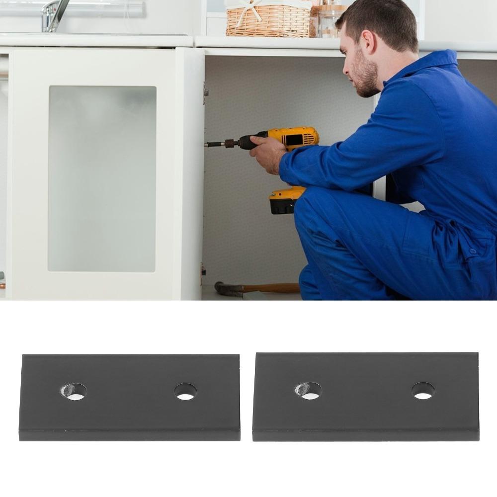 2pcs Durable Aluminum Alloy Joint Board Flat Joining Plate  Industrial Frame Assembly