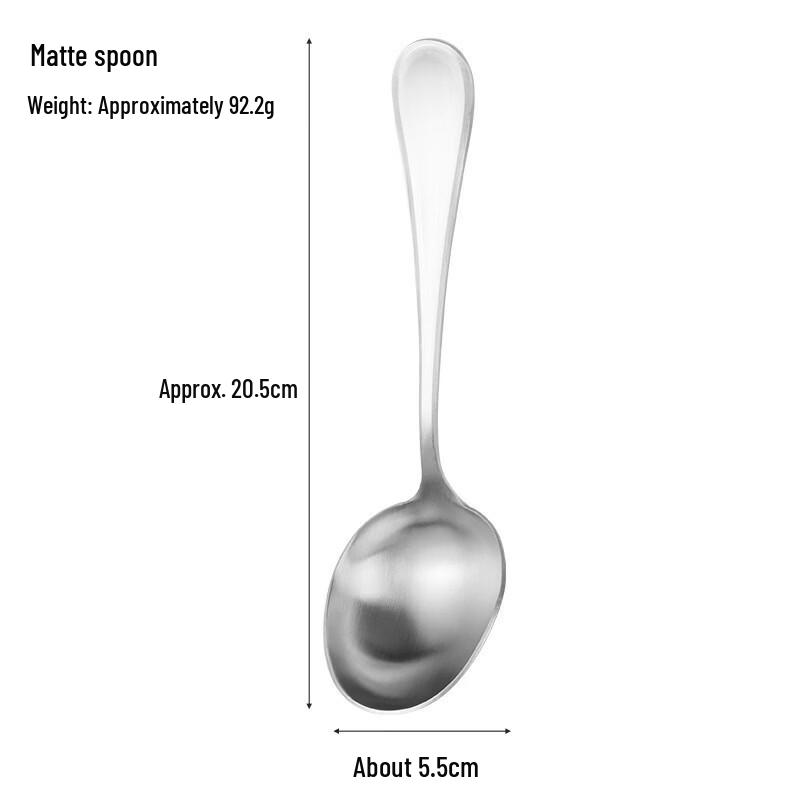 

ZISIZ Stainless Steel Dinner Spoons
